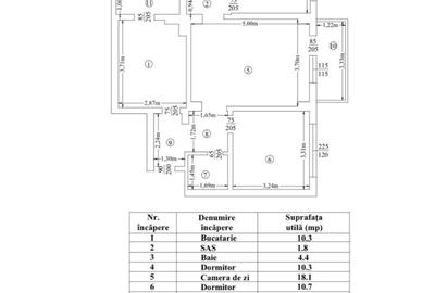 Apartament cu 3 camere în Piața Unirii - 1