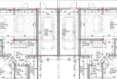 Duplex semifinisat de vanzare , 120 mp , 385 teren, garaj! G - 3