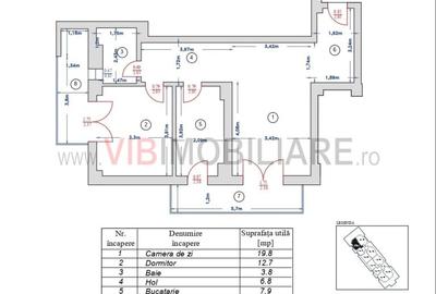 2 camere  gata de mutat Straulesti 2025  mobilat complet 2 balcoane - 10