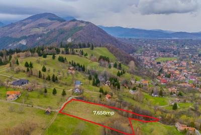 Teren de 7658 mp, în Bran