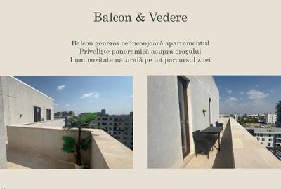 Penthouse spectaculos cu terasă panoramică | 3 camere | 93mp | Direct Proprietar - 3