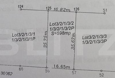 Teren intravilan cu o suprafata 598 mp in zona Carcea-Metro - 1