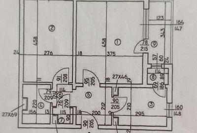 Apartament cu 2 camere decomandat în Titan