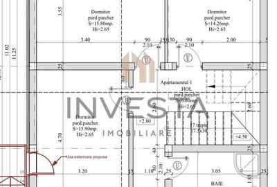 Duplex cu 7 camere cu Canalizare în Borhanci - 19