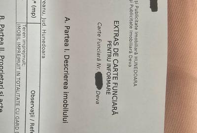 Teren Construcții intravilan de 400 mp, în Zăvoi - 2