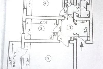 Apartament cu 2 camere decomandat în Tomești - 13