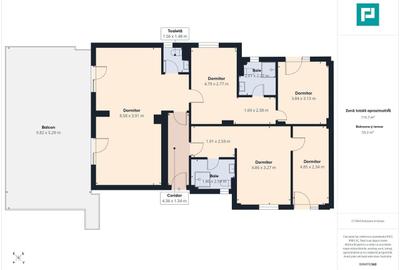 Apartament cu 4 camere semidecomandat în Nădab - 2