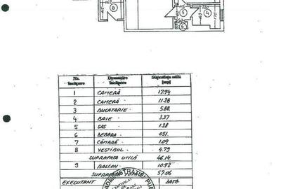 Apartament 2 camere, 57 mp, Metrou 1 Mai - 16