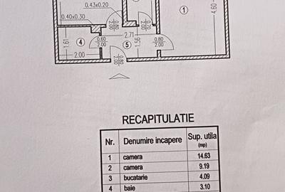 2 camere Brancoveanu Huedin bucatarie mobilata 2 camere Brancoveanu Huedin bucatarie mobilata - 13