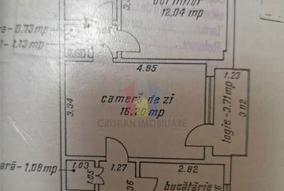 2 camere, confort 1, etaj 3, Mobilat si Utilat, Republicii - - 2