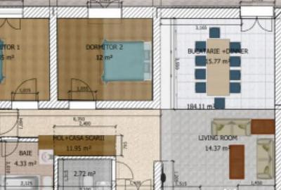 Casă cu 3 camere cu Teren 390 Mp în Girocului - 4