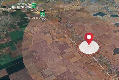 Teren de vanzare in rate  zona rezidentiala noua  Frumusani - 3