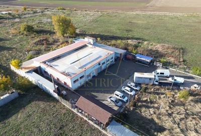 Hala industriala de 655mp + teren 5.838mp | Sag | Acces TIR | Panouri solare - 1