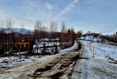 Teren cu priveliste deosebita /muntii Bucegi,in sat Pestera/Moeciu zona La Odai - 4