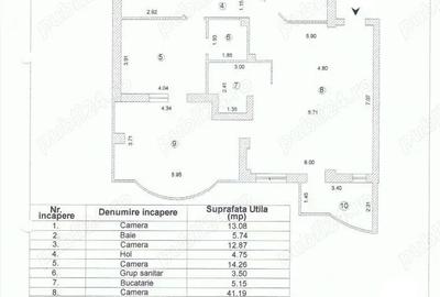 Apartament cu 4 camere decomandat în Nord - 19