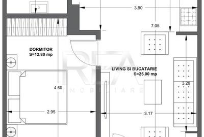 2 camere cu vedere superba in Centrul Orasului 2 camere cu vedere superba in Centrul Orasului - 7