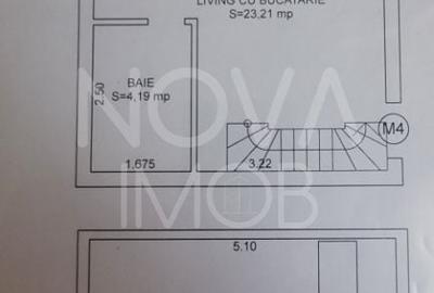 Apartament cu 2 camere semidecomandat, mobilat în Valea Aurie - 6