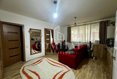 Apartament cu 2 camere semidecomandat, mobilat în Florești