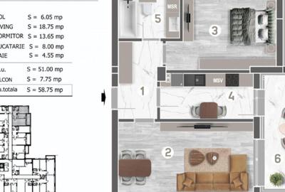 Apartament 2 camere super calitate - 4