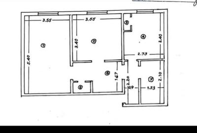 Apartament cu 2 camere decomandat în Alexandru cel Bun - 7
