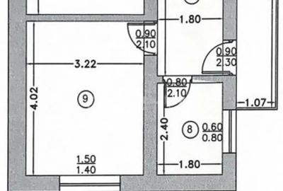 Casă cu 4 camere cu Teren 178 Mp în Sărari