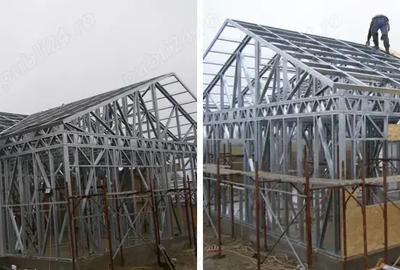 Structura metalica pentru casa decomandata 90 mp - 1