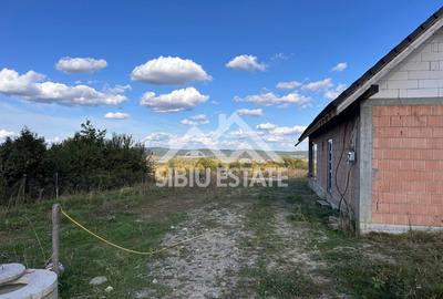 Casa 130 mp, teren 2800 mp, priveliste superba - Marginimea Sibiului Casa 130 mp, teren 2800 mp, priveliste superba - Marginimea Sibiului - 2