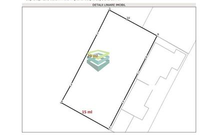 Teren de vanzare - zona Matei Millo - 443 mp - 3
