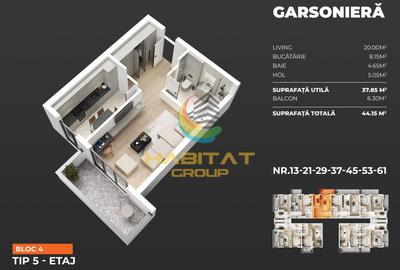Garsonieră decomandată în Sud-Est