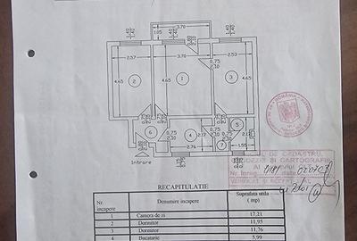 Apartament cu 3 camere decomandat în Central - 1