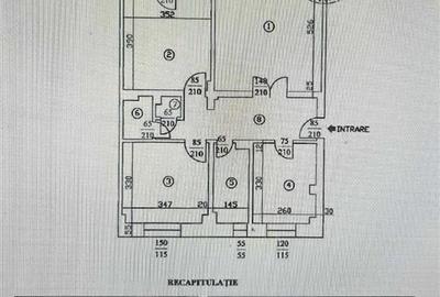 Metrou Unirii - 3 camere - decomandat - mobilat - 15