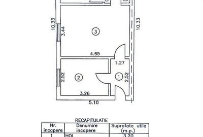 Apartament cu 2 camere semidecomandat în Central - 2