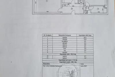 Apartament 3 camere, Decomandat, Bucătărie separată | Nerva Traian - 13