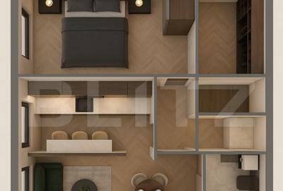 Apartamente moderne cu 2 camere, balcon si dressing - bloc n - 3