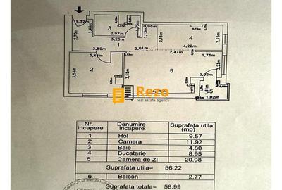 13 SEPTEMBRIE, DORNEASCA, 59 MP ETAJ 3/4 CENTRALA PROPRIE, BLOC 2016, LIFT - 14