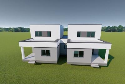 1/2 Duplex Sacalaz P+E,4Camere,2 Bai,Proiect Modern - 2
