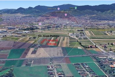 Teren Brasov -Strada Aron Pumnul, 520 mp, 5 loturi Teren Brasov -Strada Aron Pumnul, 520 mp, 5 loturi - 1