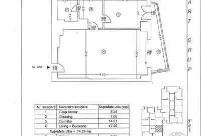 Apartament cu 2 camere decomandat în Aviației - 11