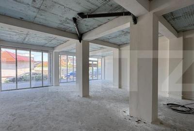 Spa?iu comercial parter bloc nou, 109 mp open space, vitrin - 3