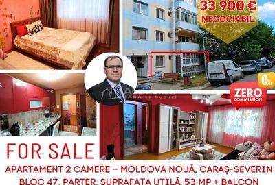 Apartament 2 Cam. Semidecomandate Moldova Noua CS - 1