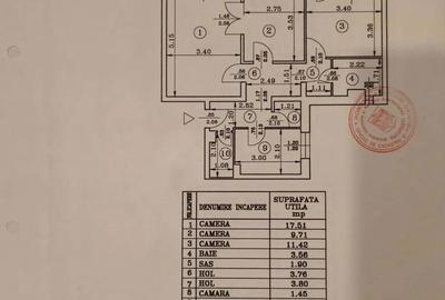 Apartament cu 3 camere în Drumul Taberei