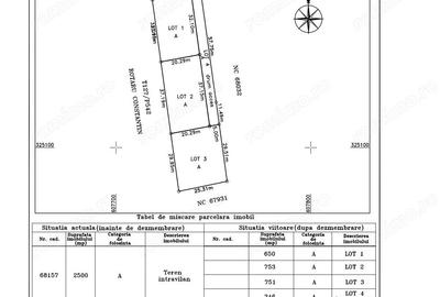 Teren de 753 mp, în Brănești - 1