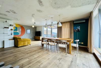 Penthouse cu 3 camere semidecomandat, mobilat în Grigorescu - 2