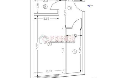 Garsonieră în Eroii Revoluției - 1