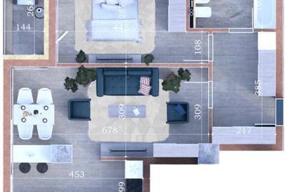 Apartament cu 2 camere semidecomandat în Copou - 3