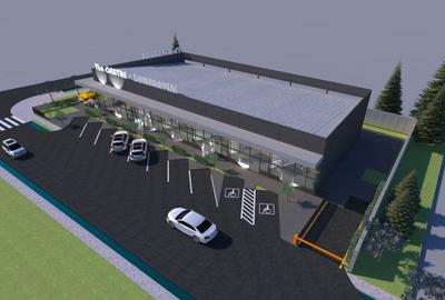 Teren intravilan Balotesti, autorizatie construire spatiu comercial 585mp - 3