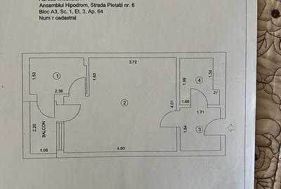 Garsonieră semidecomandată în Hipodrom - 3