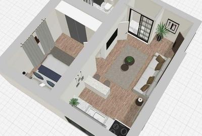 Apartament cu 2 camere decomandat în Central - 3