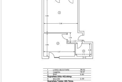 Doua camere, etaj 1/3, imobil nou 2023 - zona Colentina - 5