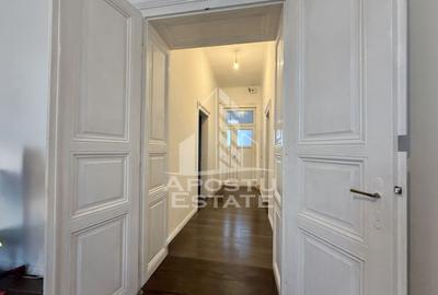 Apartament 3 camere, renovat, vedere la Bega, zona centrala - 13